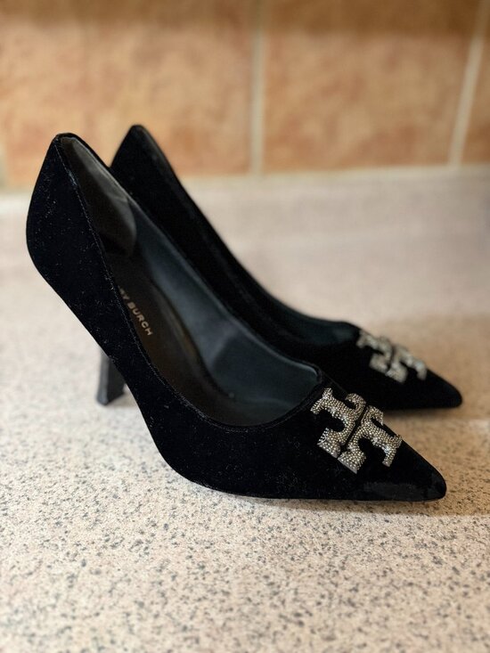 Tory Burch Shoes - Excellent Condition! Tory Burch Eleanor Pave Pump 100m - Size 10